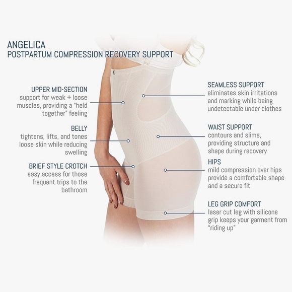 Body After Baby Angelica Postpartum Recovery Shapewear Size 2-S - Picture 12 of 13